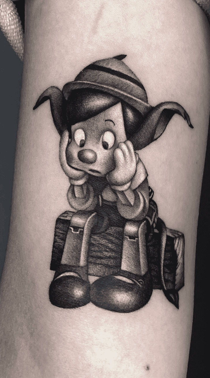 Pinocchio Tattoo Portrait