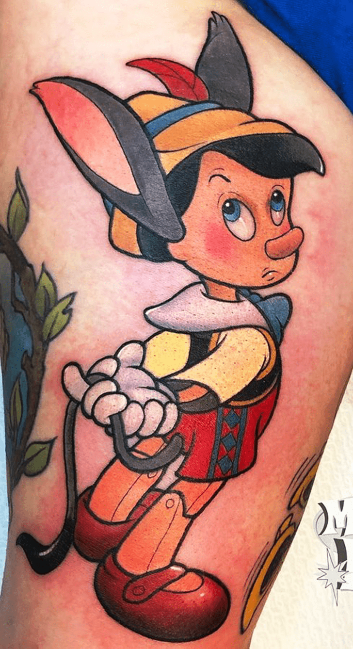 Pinocchio Tattoo Shot