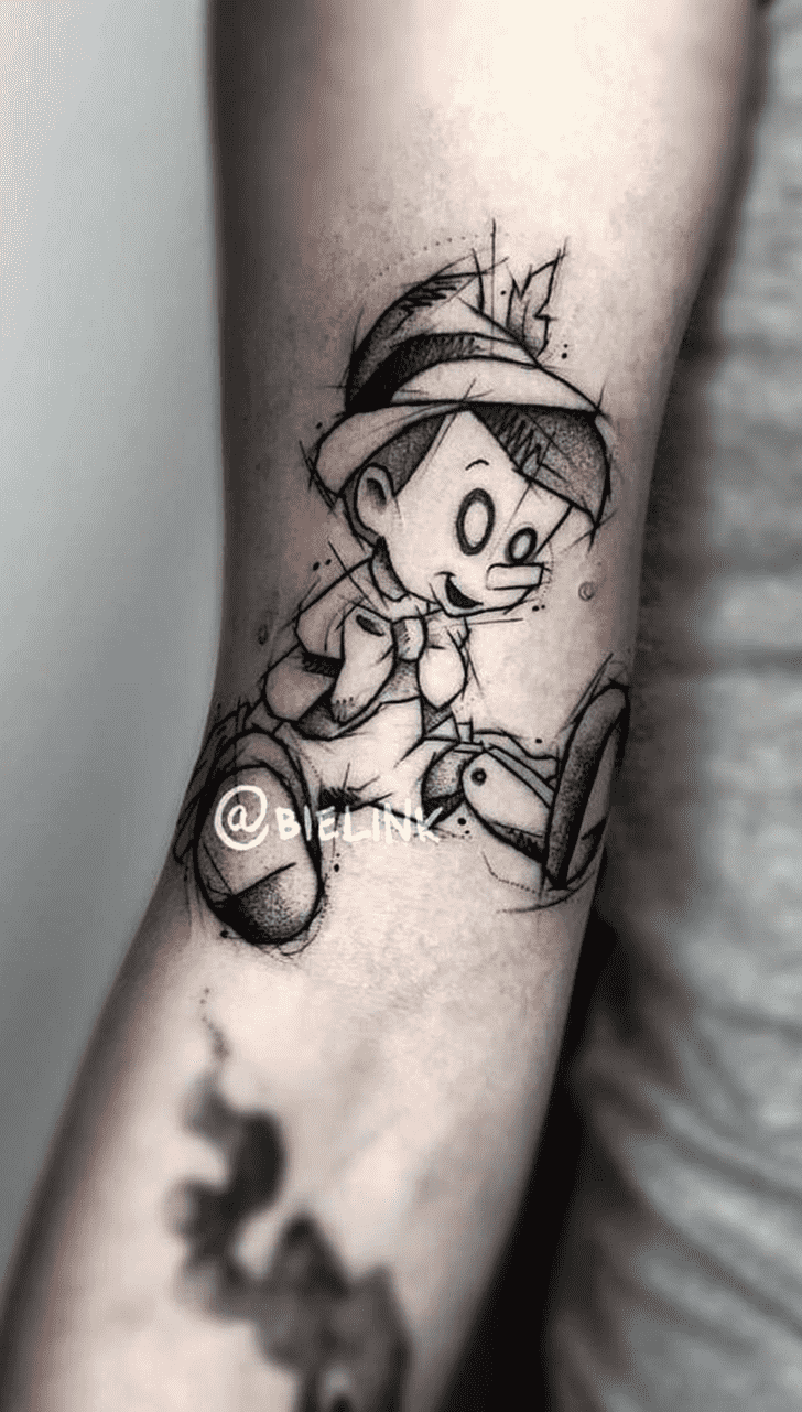 Pinocchio Tattoo Snapshot