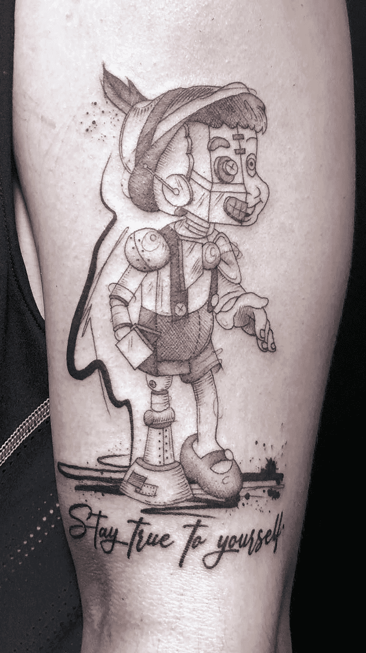 Pinocchio Tattoo Photo