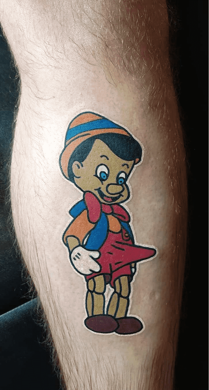 Pinocchio Tattoo Photograph