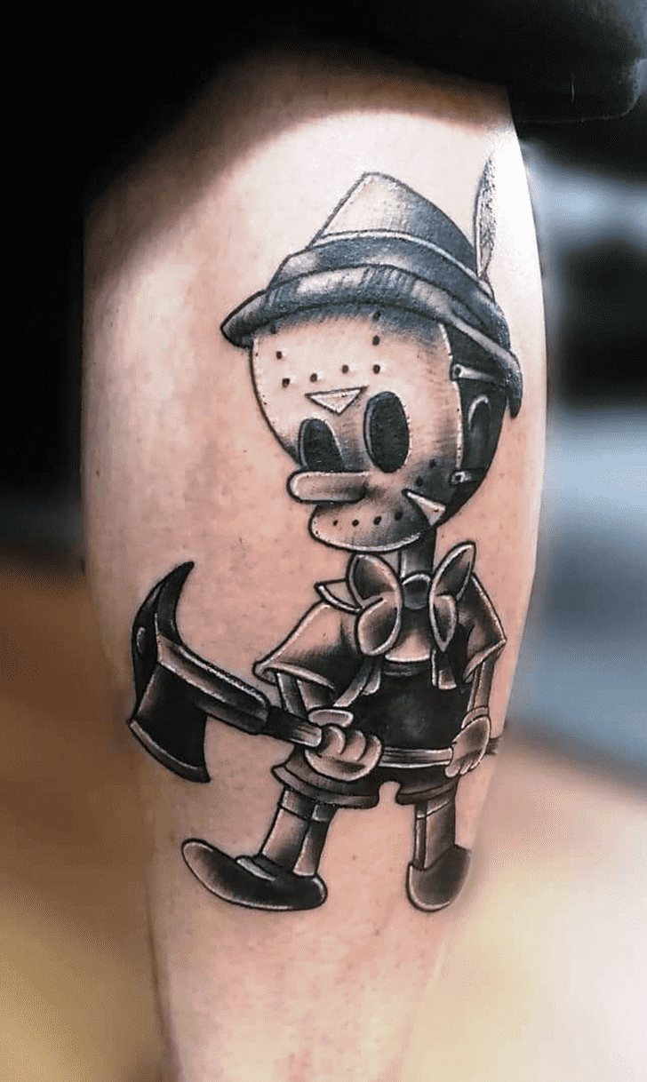 Pinocchio Tattoo Portrait