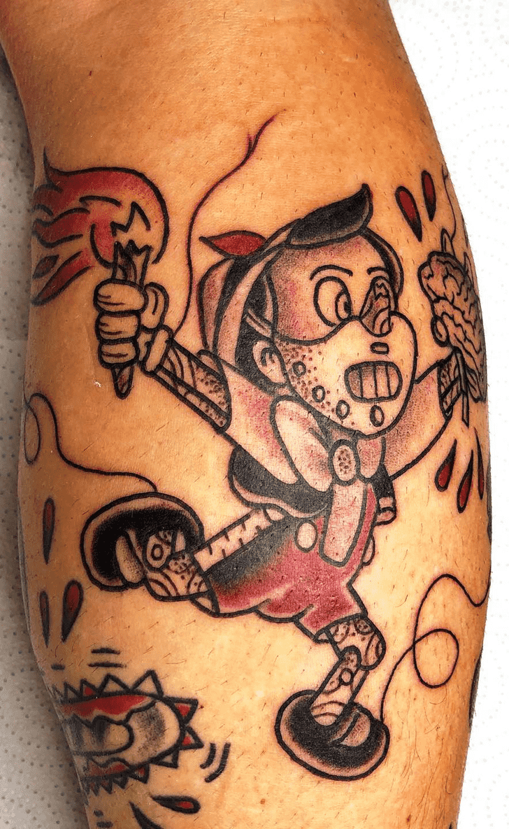 Pinocchio Tattoo Shot