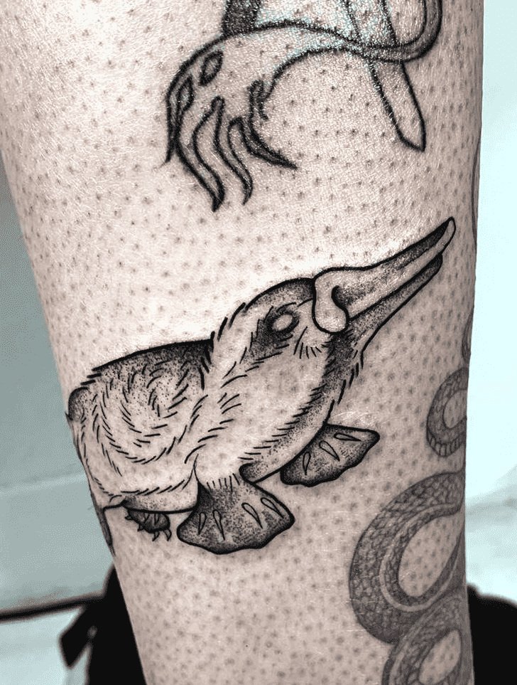 Platypus Tattoo Figure