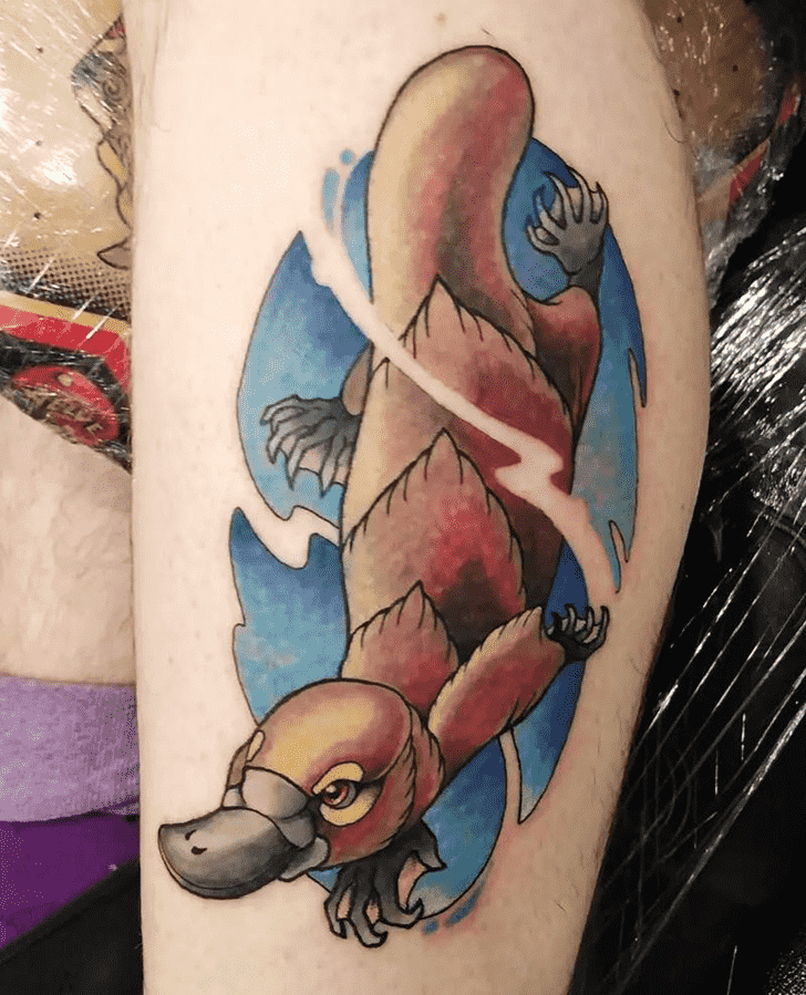 Platypus Tattoo Design Image