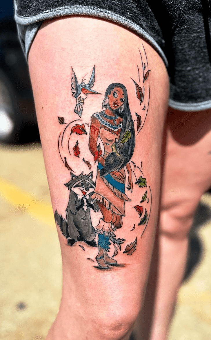 Pocahontas Tattoo Photograph