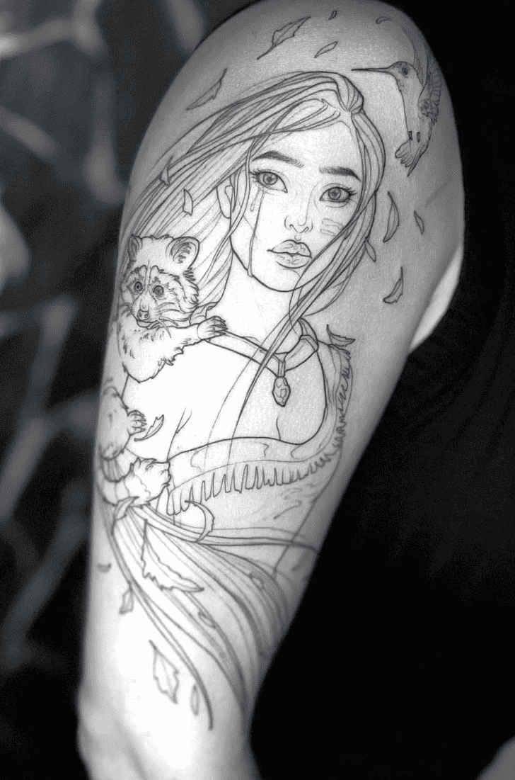 Pocahontas Tattoo Ink