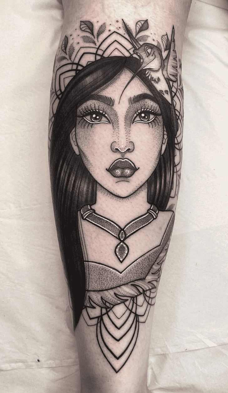 Pocahontas Tattoo Photo