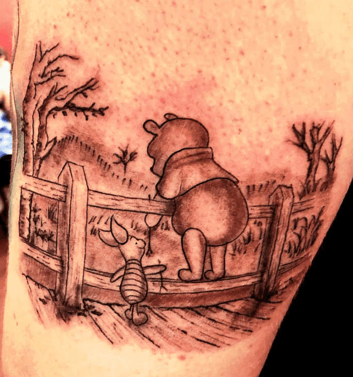 Pooh Tattoo Photo