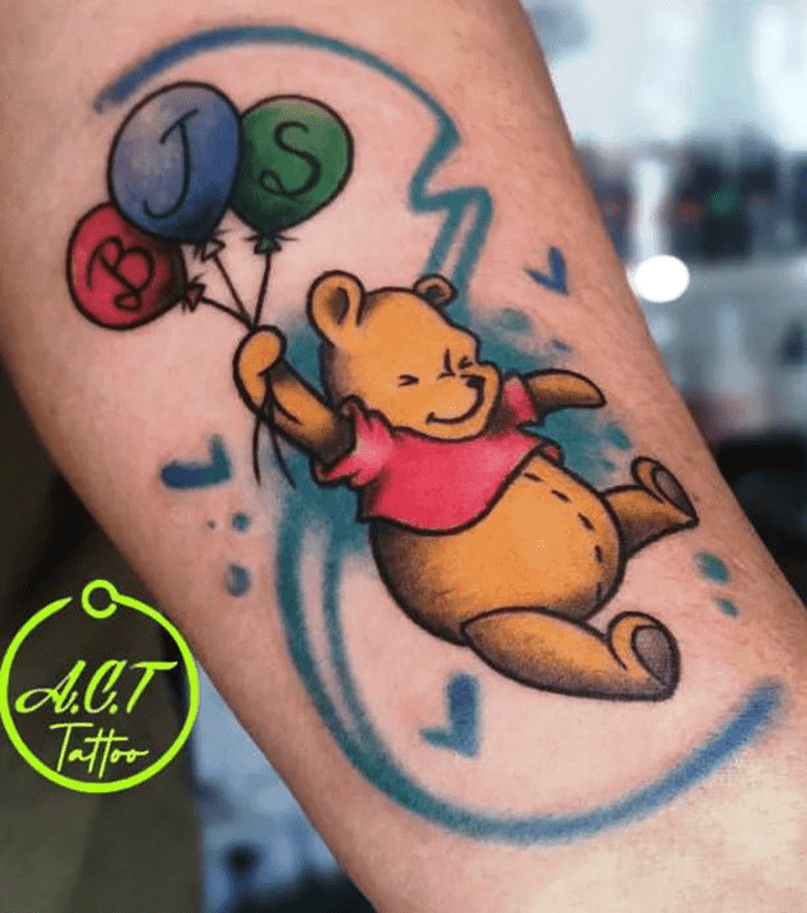 Pooh Tattoo Photos