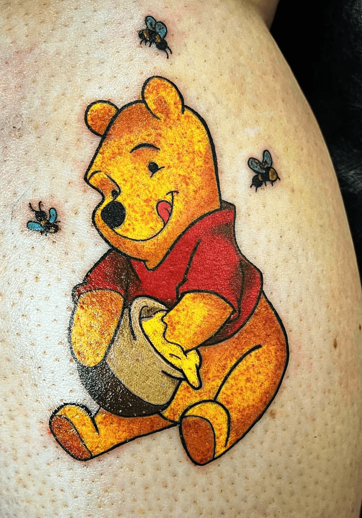 Pooh Tattoo Shot