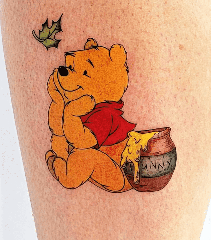 Pooh Tattoo Figure