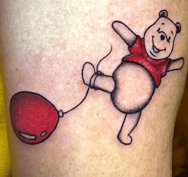 Pooh Tattoo Design Image