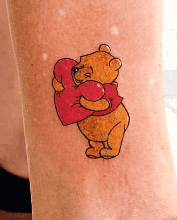 Pooh Tattoo Figure