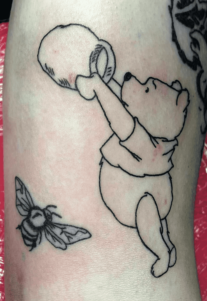 Pooh Tattoo Shot