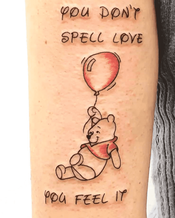 Pooh Tattoo Design Image