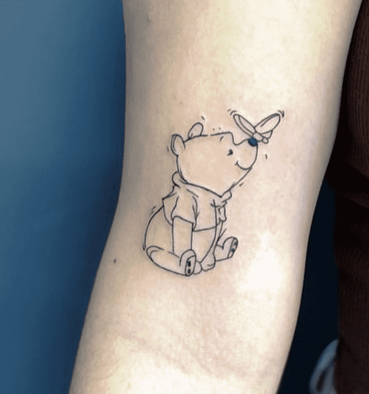 Pooh Tattoo Figure