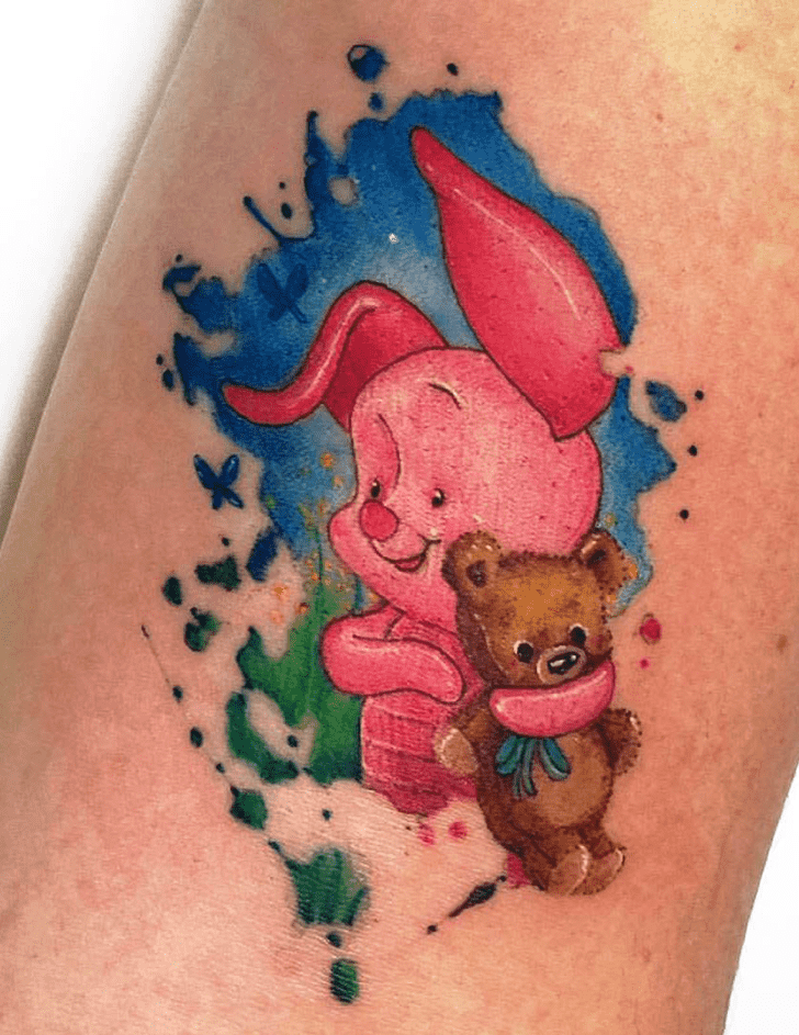 Pooh Tattoo Portrait