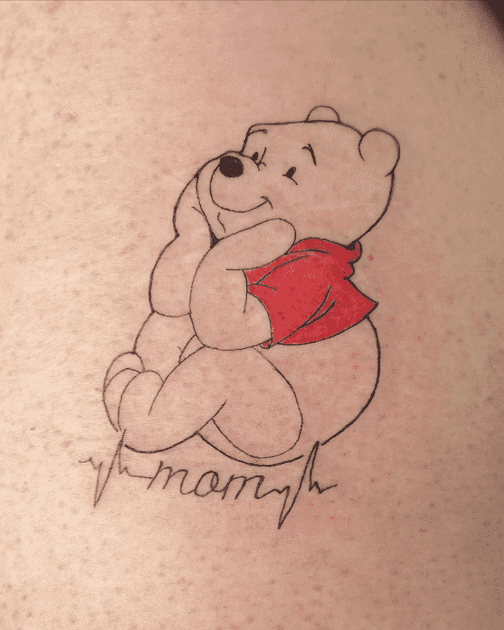 Pooh Tattoo Portrait