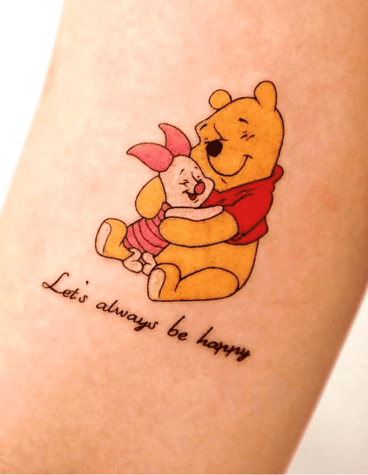 Pooh Tattoo Shot