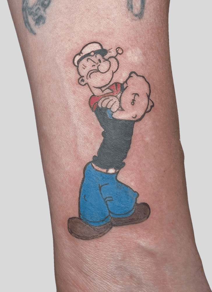 Popeye Tattoo Design Image