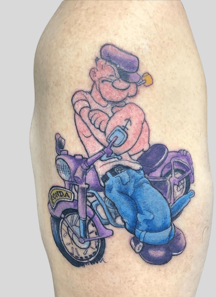 Popeye Tattoo Shot