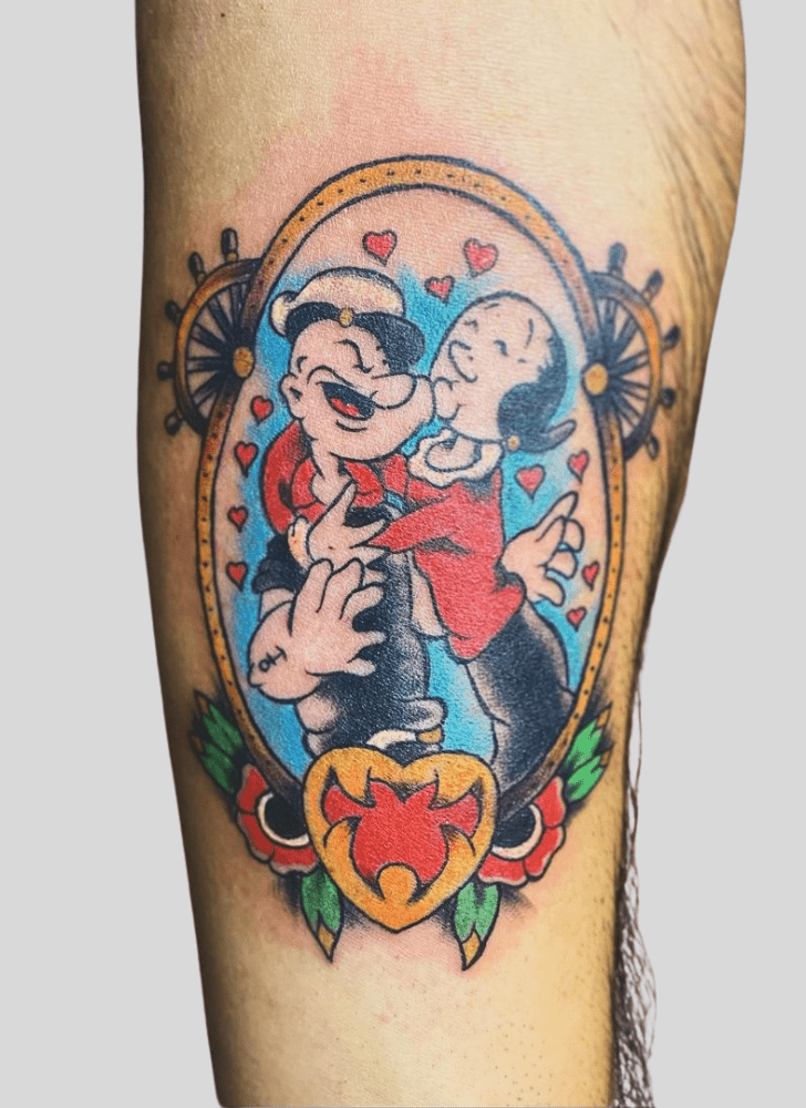 Popeye Tattoo Snapshot