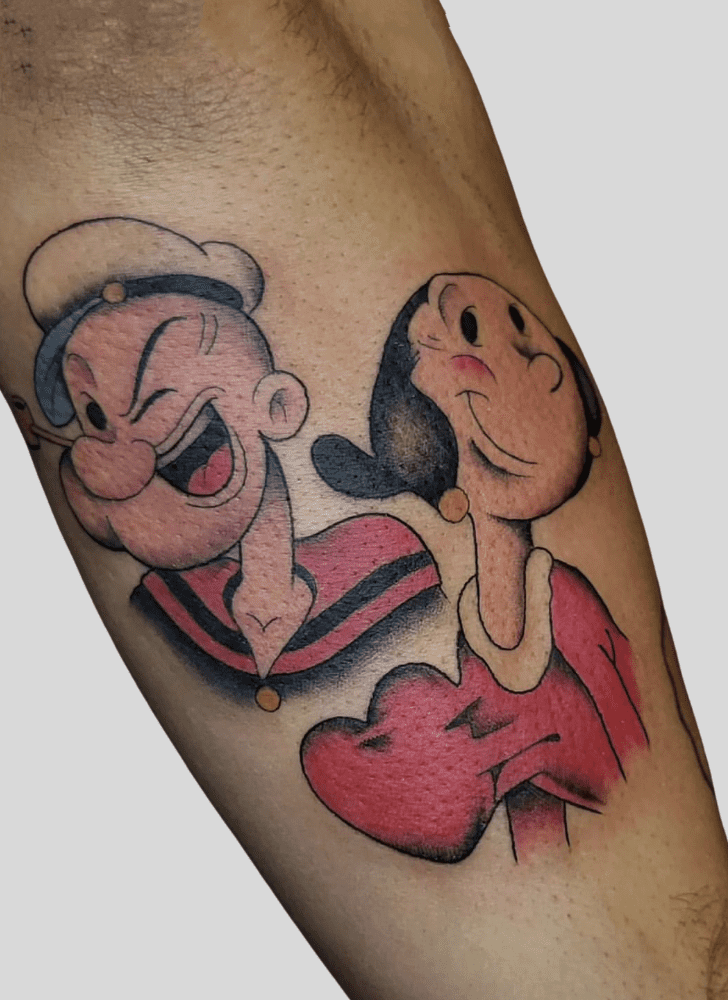 Popeye Tattoo Design Image