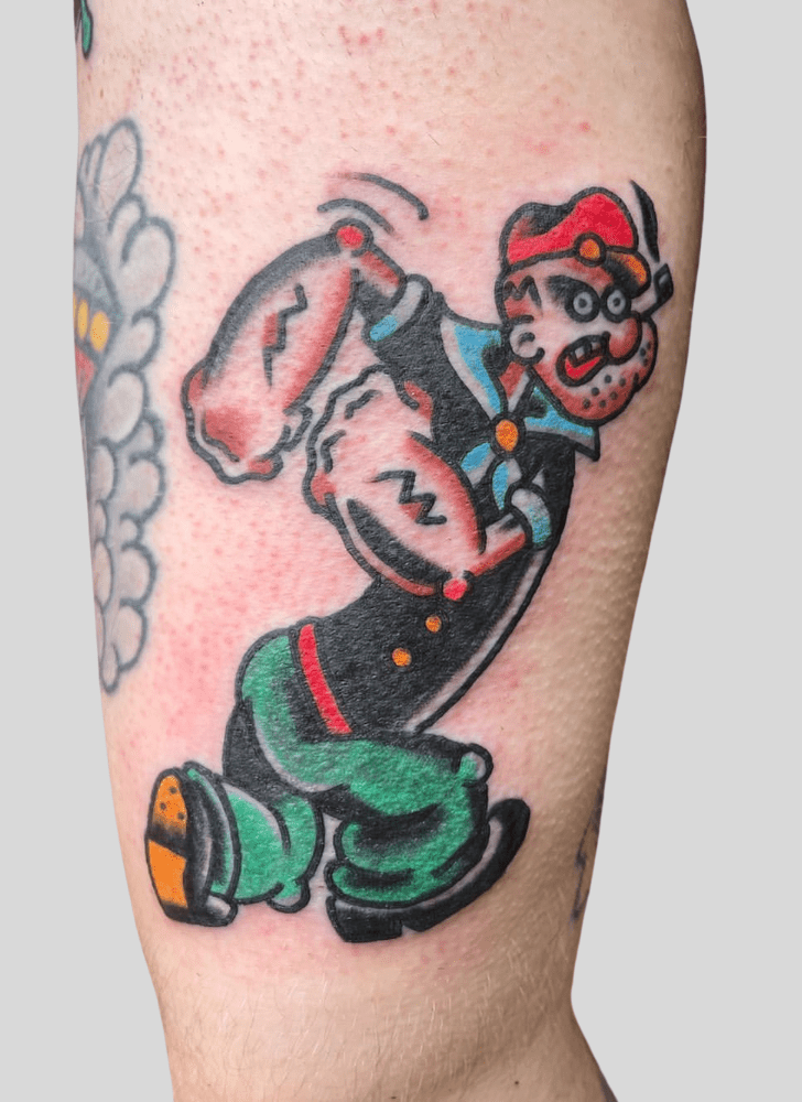 Popeye Tattoo Photo