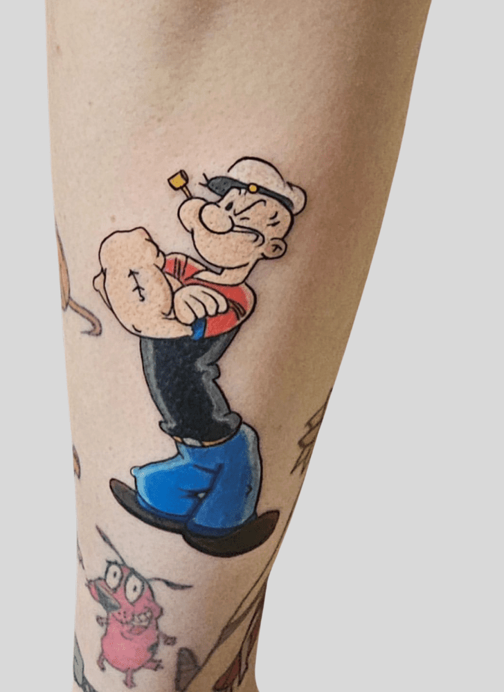 Popeye Tattoo Snapshot