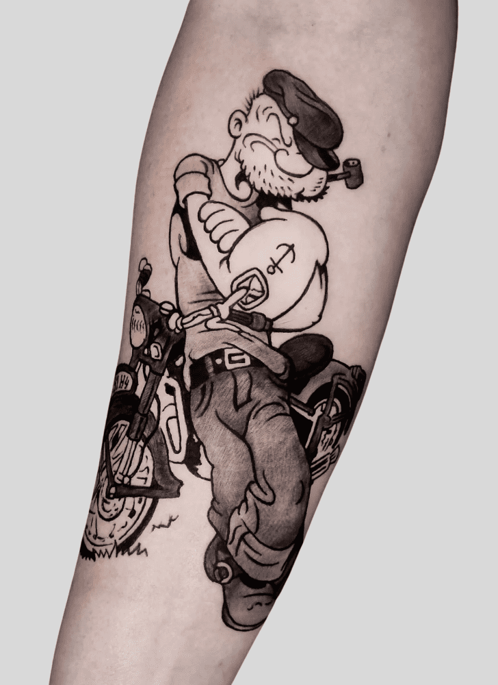 Popeye Tattoo Shot