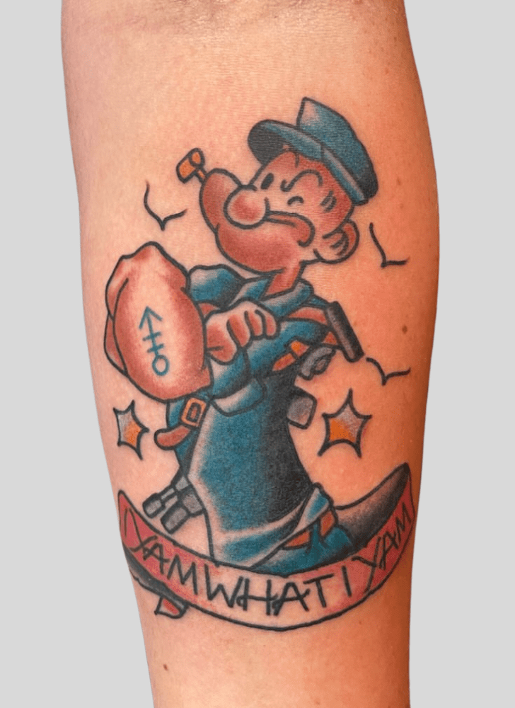 Popeye Tattoo Photo