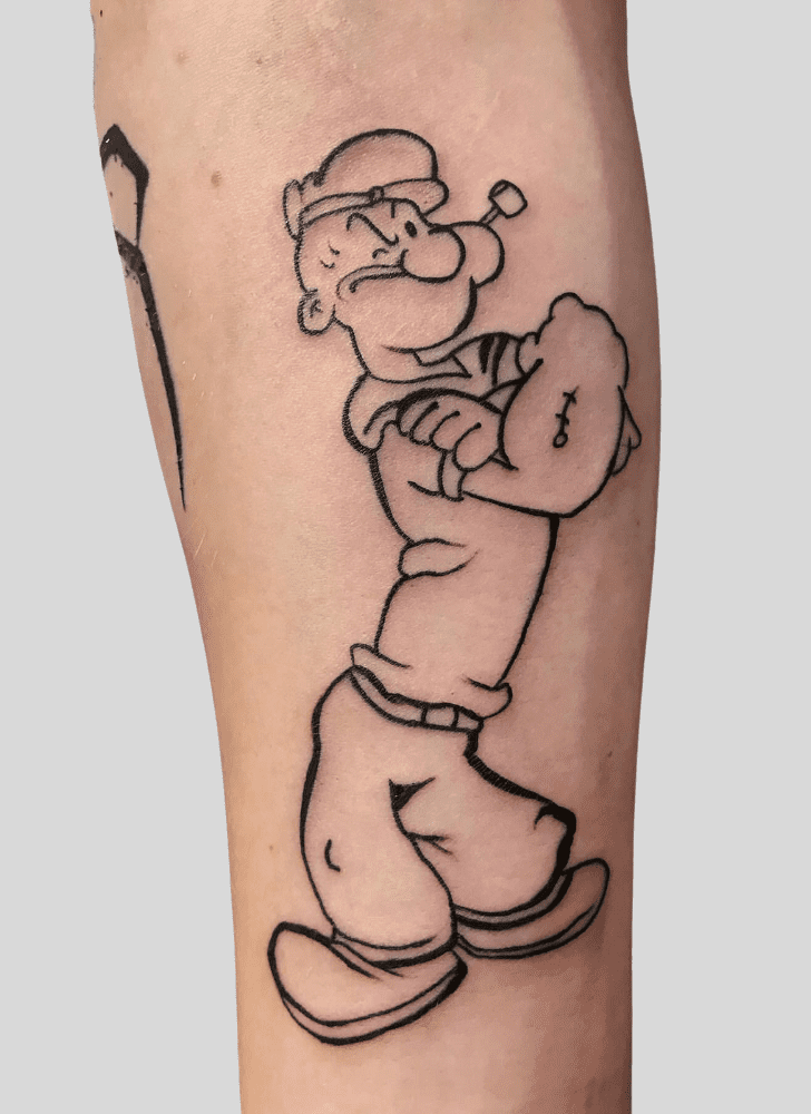 Popeye Tattoo Figure