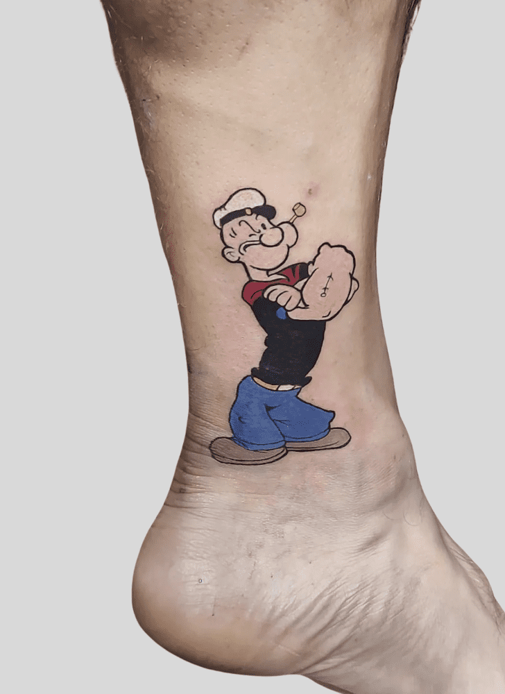 Popeye Tattoo Design Image