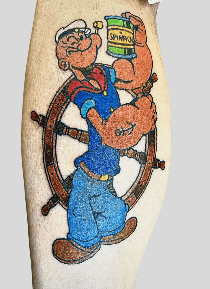 Popeye Tattoo Shot