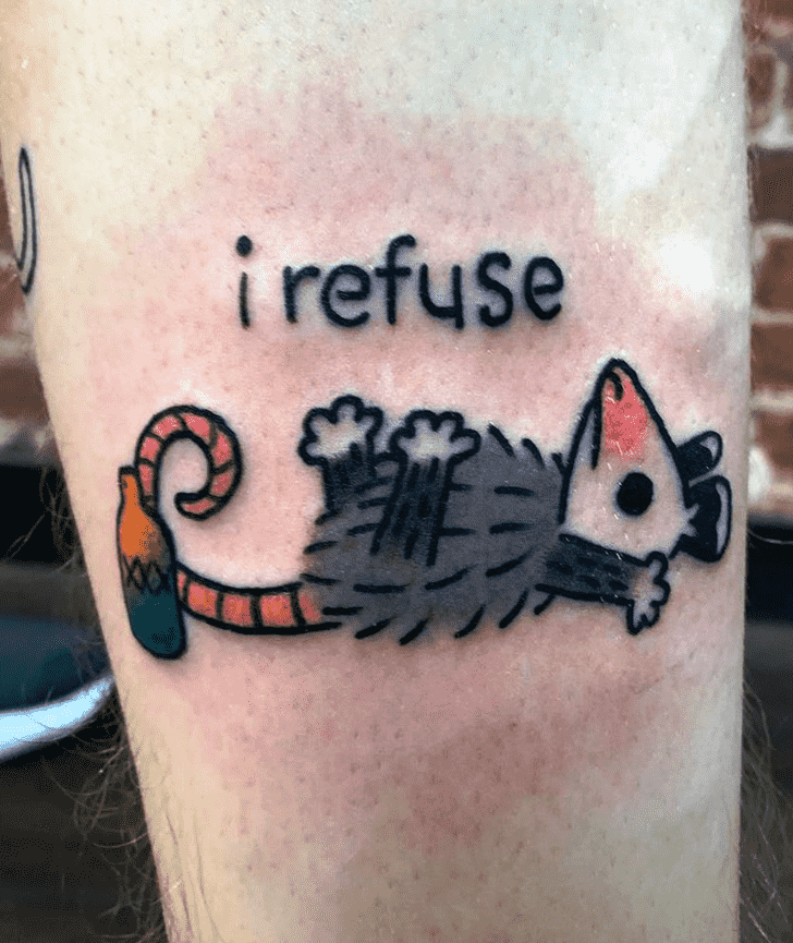 Possum Tattoo Design Image