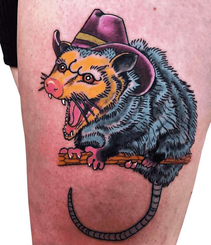 Possum Tattoo Photo