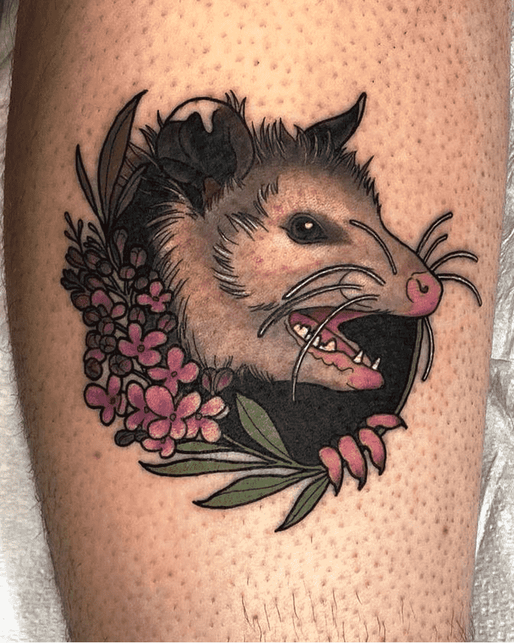 Possum Tattoo Design Image