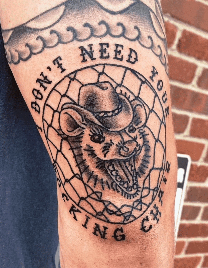 Possum Tattoo Photo