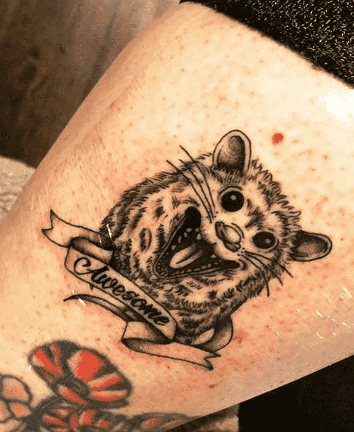 Possum Tattoo Figure