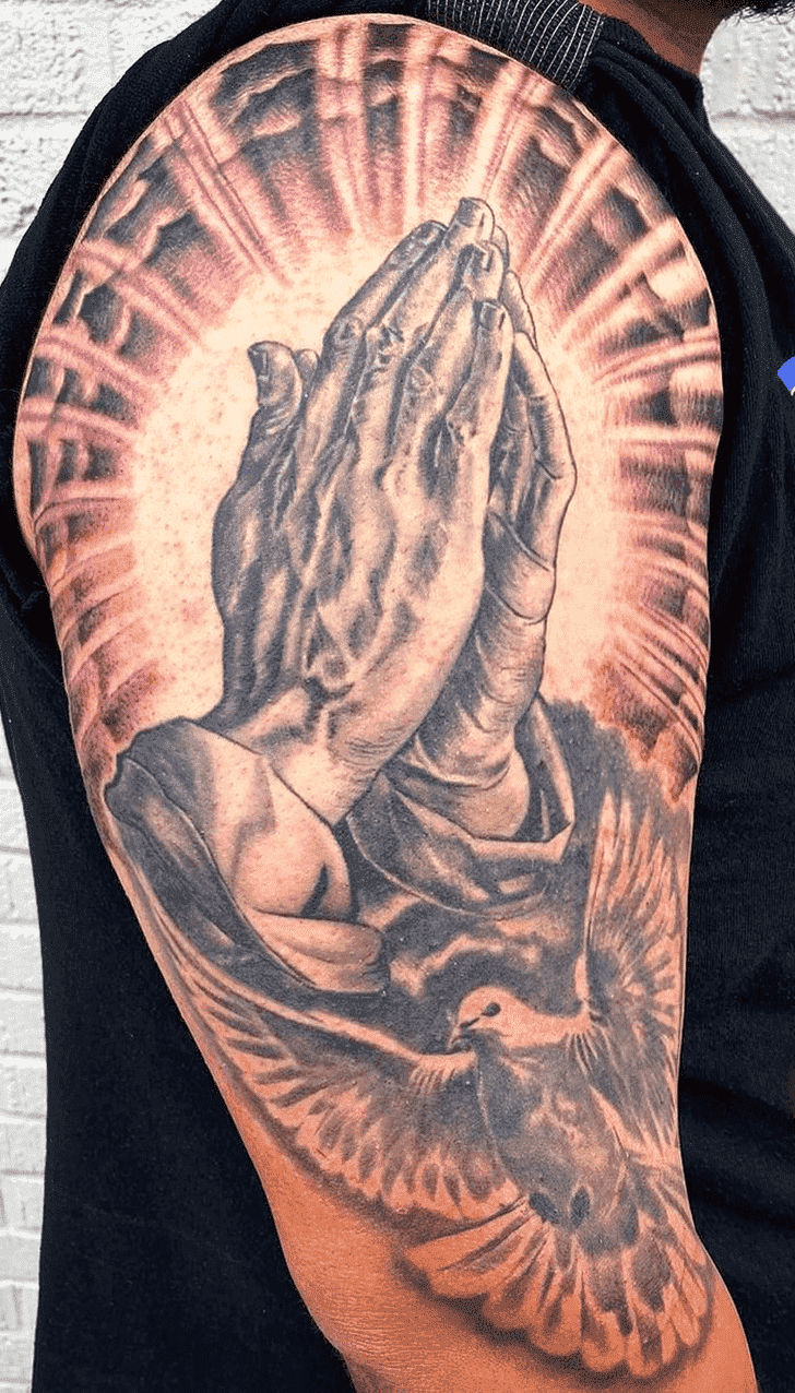 Praying Hands Tattoo Picture