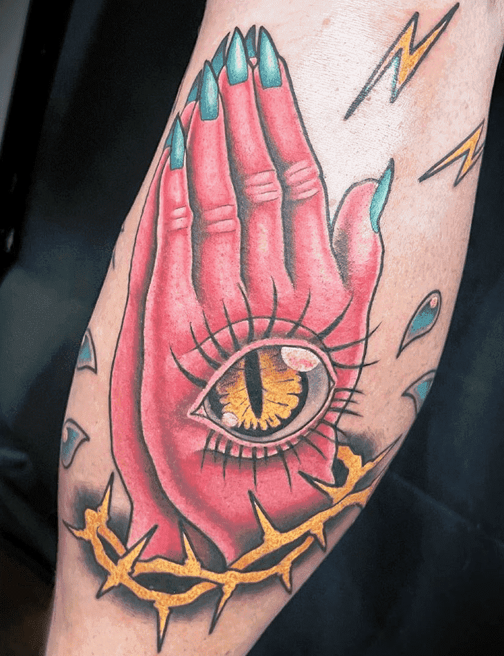 Praying Hands Tattoo Photo