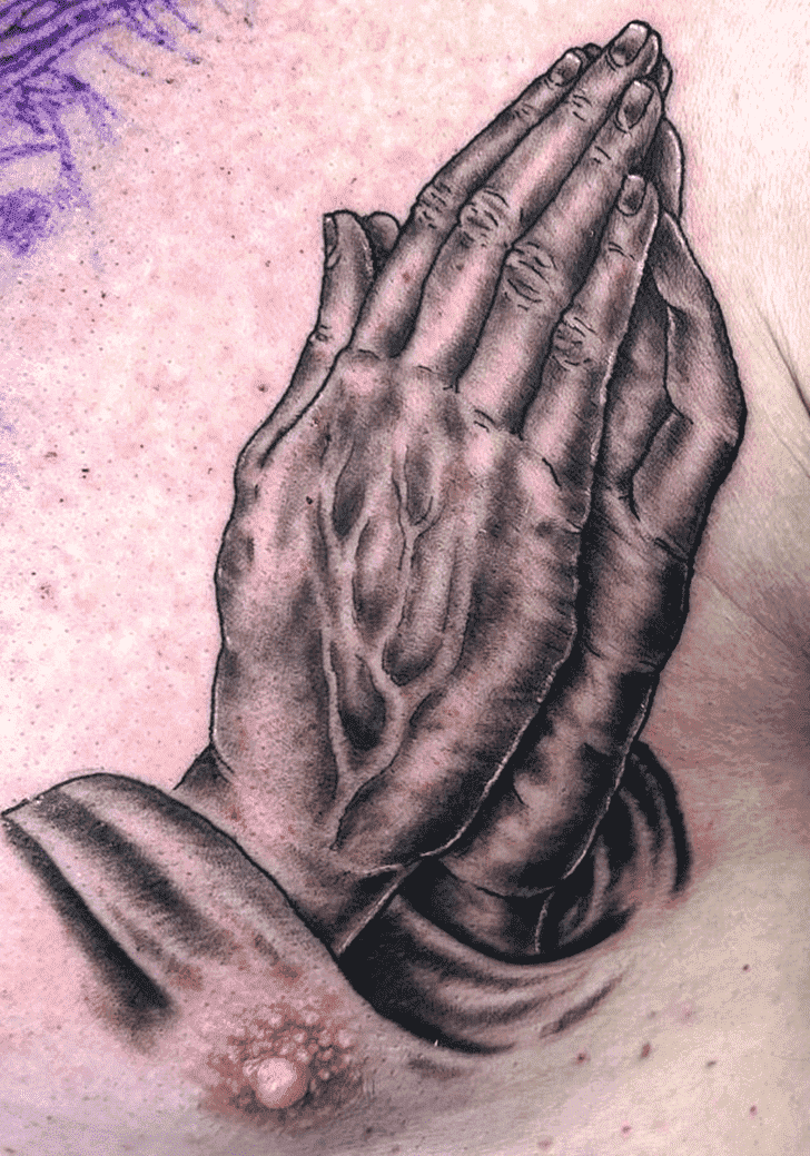 Praying Hands Tattoo Picture