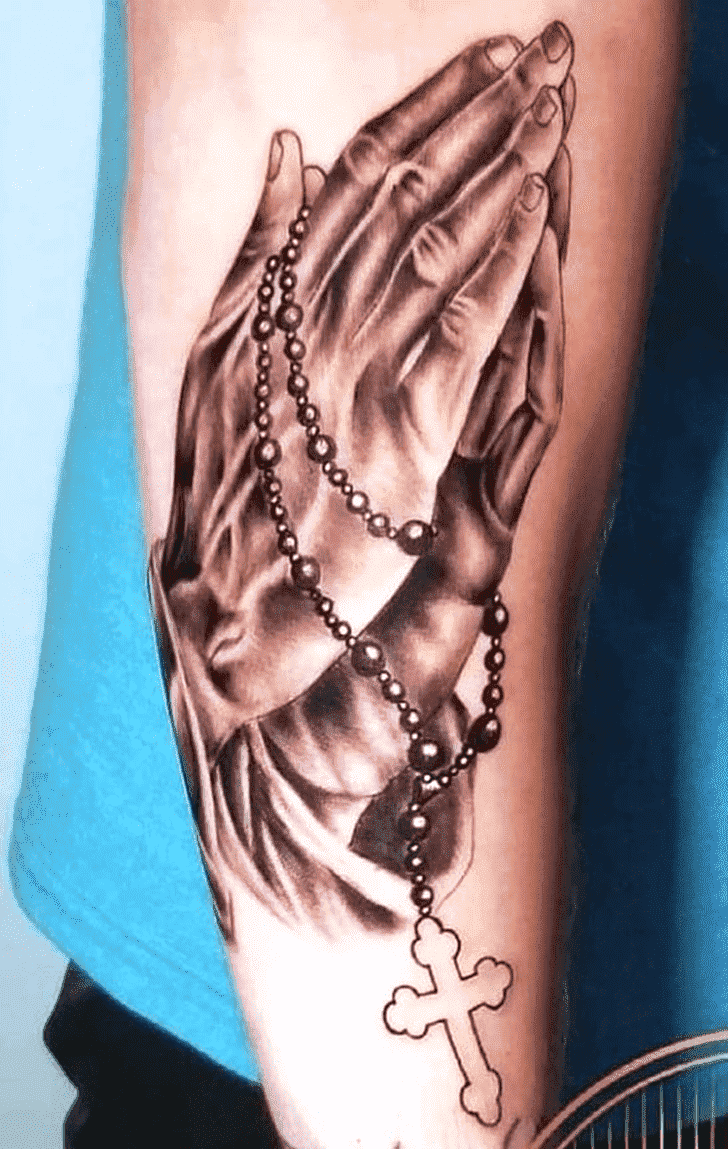 Praying Hands Tattoo Snapshot