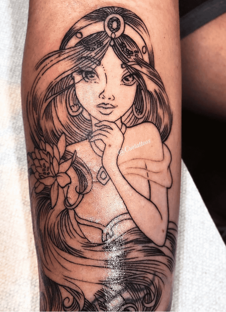 Princess Jasmine Tattoo Design Image