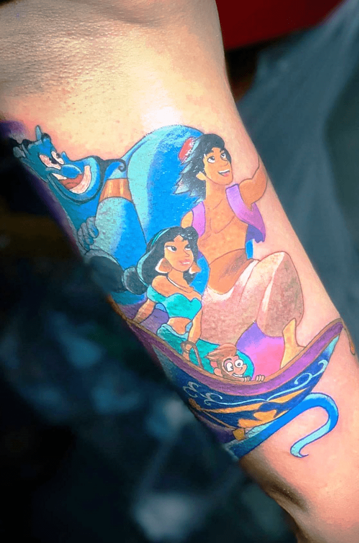 Princess Jasmine Tattoo Photo