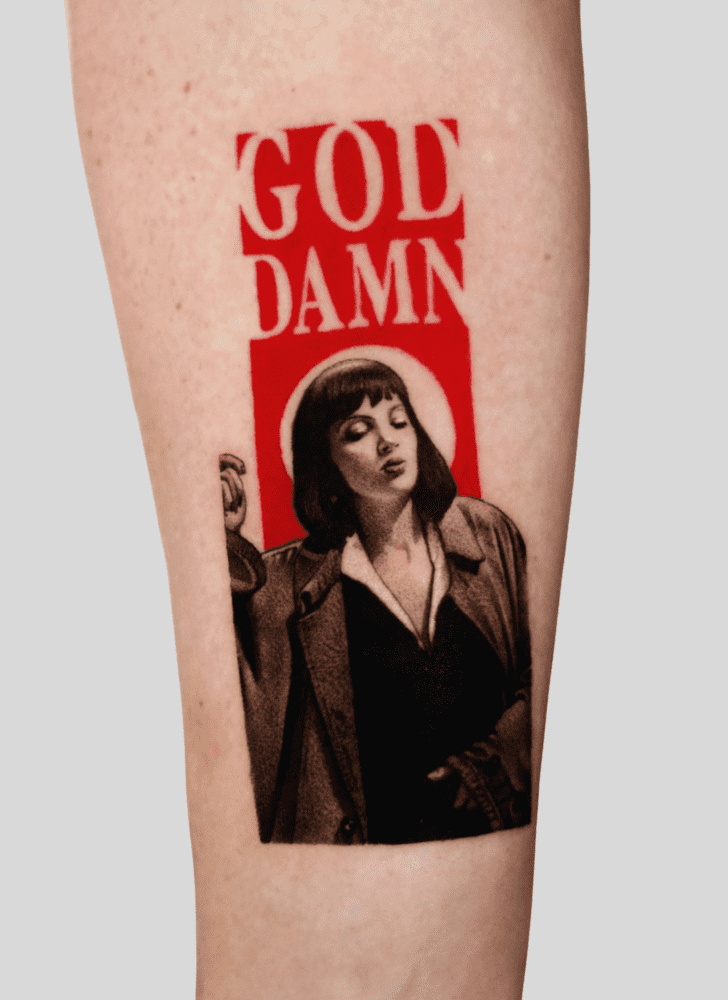 Pulp Fiction Tattoo Design Image