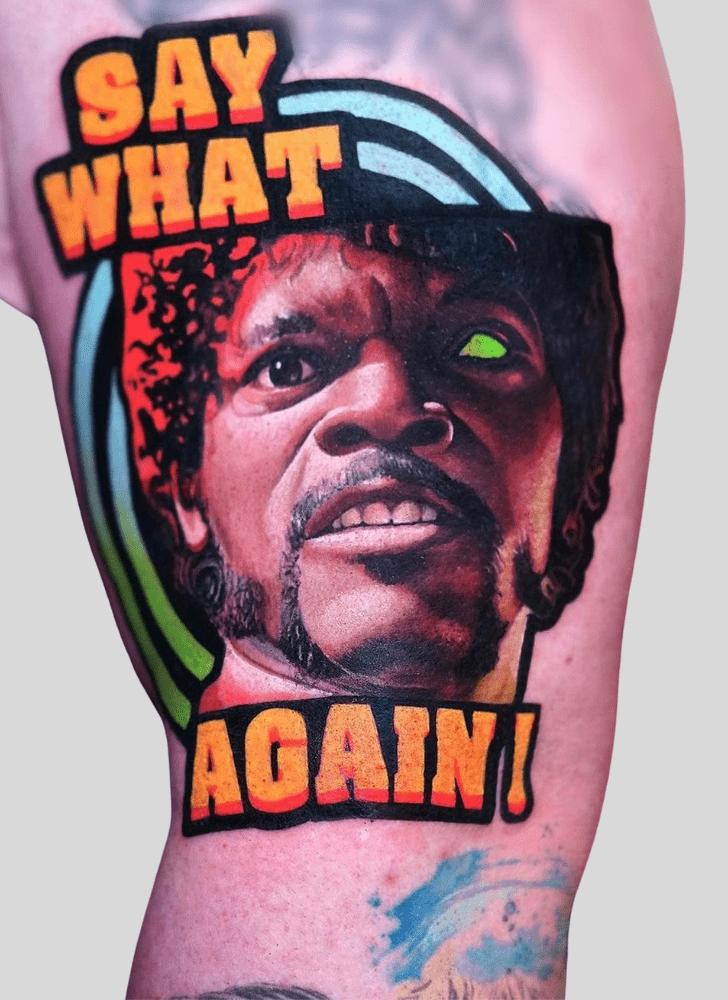 Pulp Fiction Tattoo Photograph