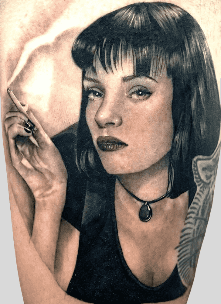 Pulp Fiction Tattoo Shot