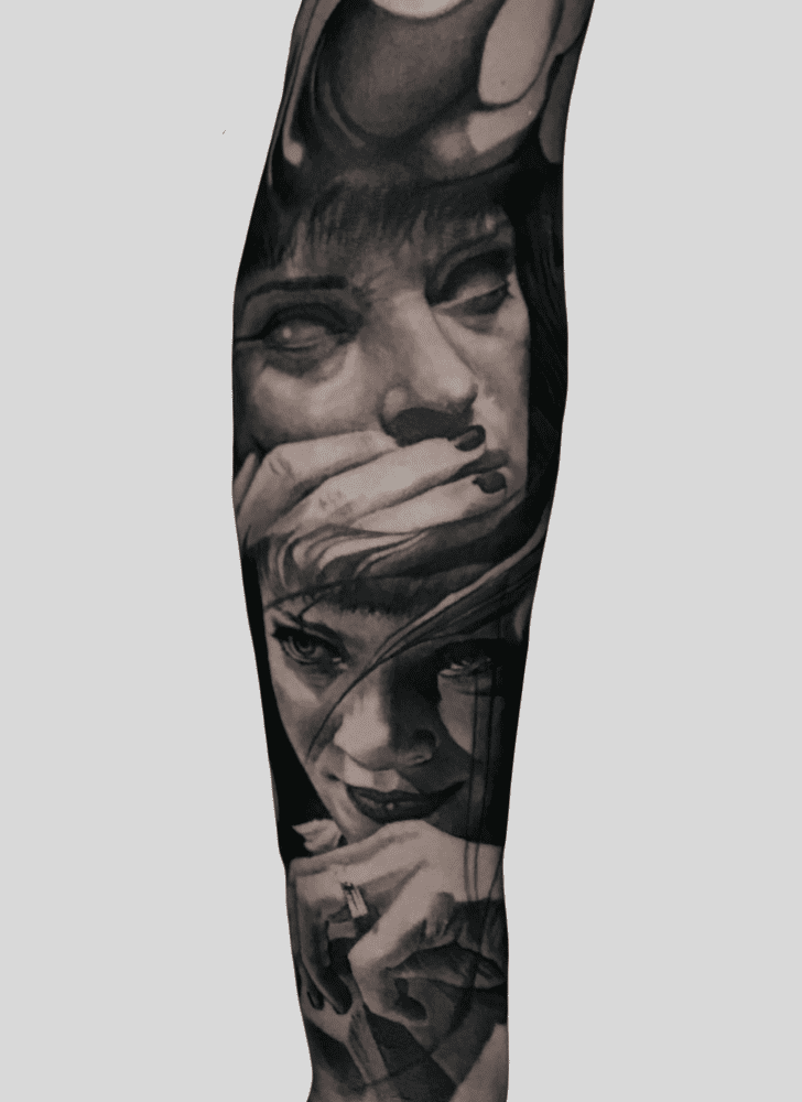 Pulp Fiction Tattoo Design Image